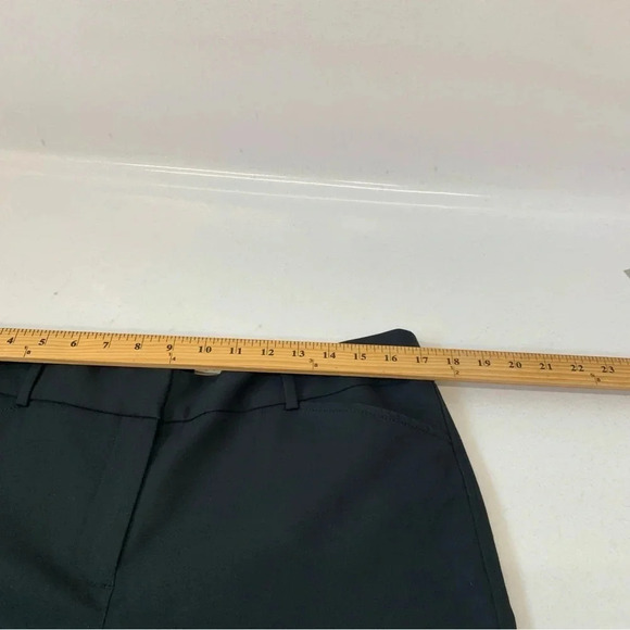 Talbots Pants Woman Size 12 Petite  Hampshire Black Crop Taper  Work Casual - Picture 12 of 12
